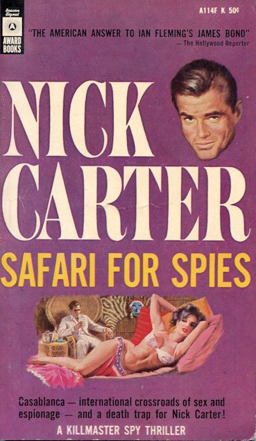 safari for spies, nick carter